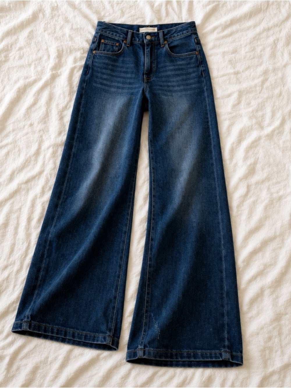 EVEREVE Ever Vintage Wide Leg Jeans Medium Wash Size 30